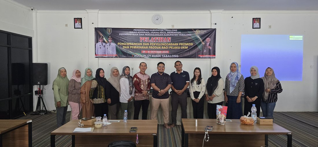 Kegiatan pelatihan pelaku UMKM Pemerintah Kabupaten Tabalong