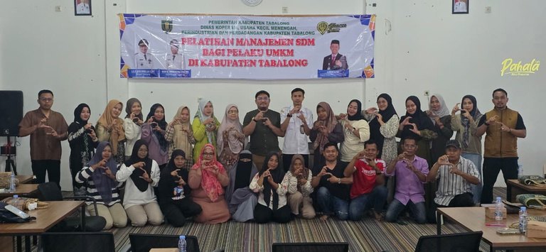 Banner Pelatihan Manajemen SDM bagi Pelaku UMKM di Kabupaten Tabalong