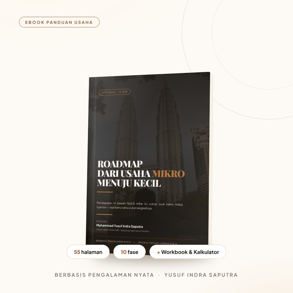 Sampul ebook Roadmap dari Usaha Mikro Menuju Kecil